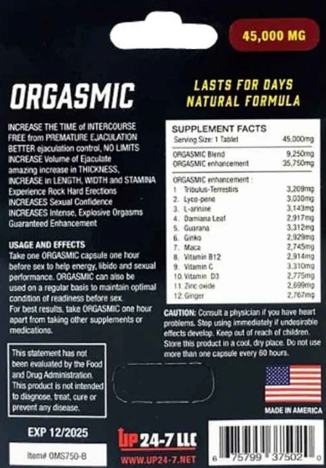 Orgasmic For Him Male - Image 2