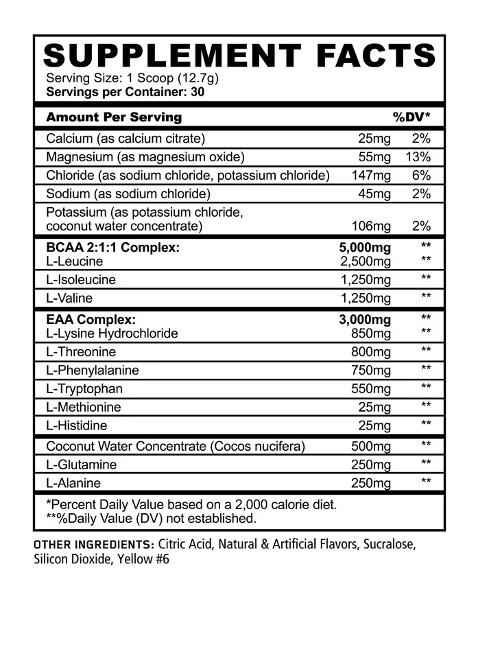 Panda Supplements:  BCAA + EAA + HYDRATION - Image 2