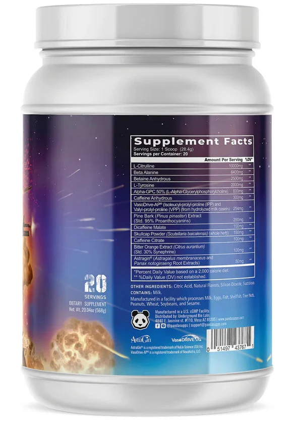 Panda Supps: First Blood Pre Workout - Image 2