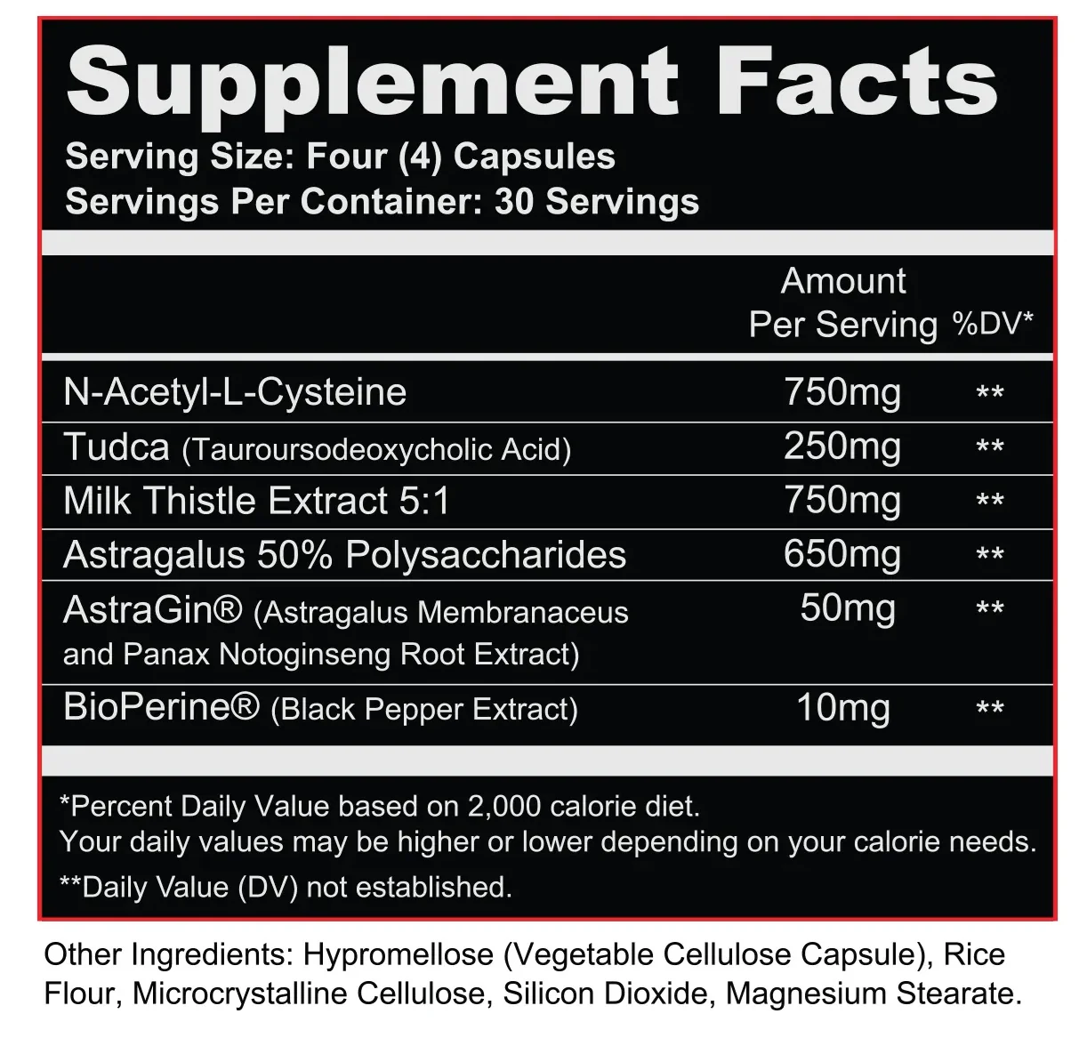 Performance Supplements: Liver + Kidney, 120 Capsules - Image 2
