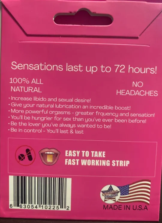 Pink Pussycat Oral Strip Female - Image 2