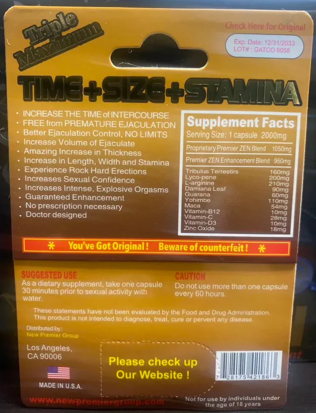 PremierZen Gold 13000 Male - Image 2