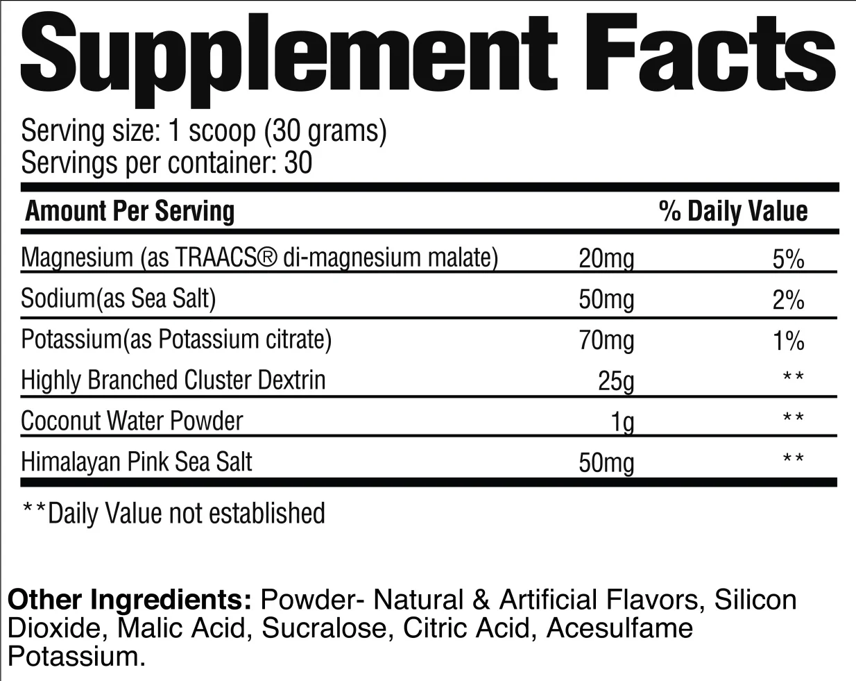 RAW Nutrition: Intra Workout, 30 Servings - Image 2