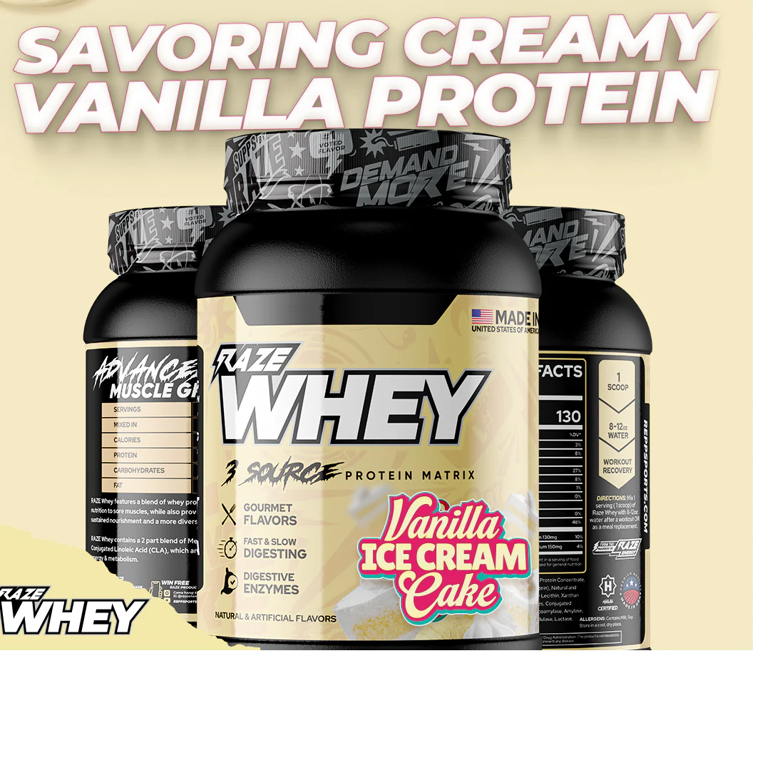 Repp Sports: Raze Whey 5lb - Image 3
