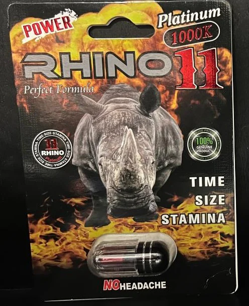 Rh1n0 11 Power Platinum 1000K Male