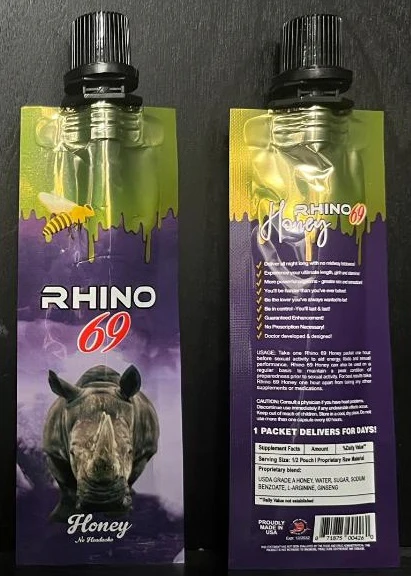 Rh1n0 69 Honey Purple Pouch