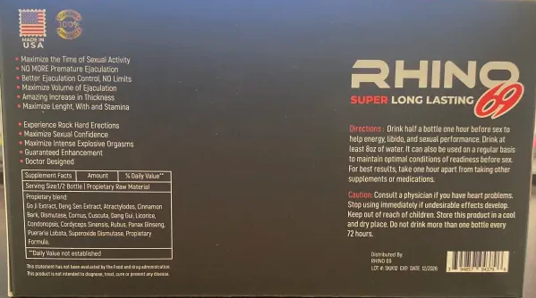 Rh1n0 69 Super Long Lasting 200k Green Liquid Shot - Image 2