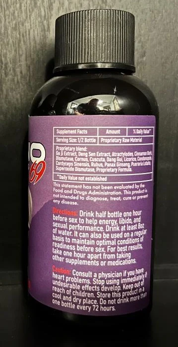 Rh1n0 69 Super Long Lasting Purple Shot - Image 2