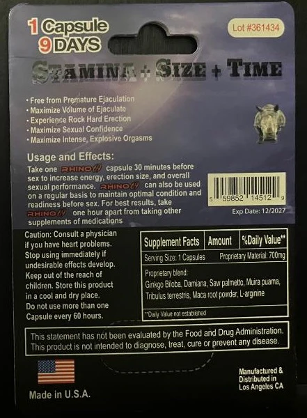 Rh1n0 69 Premium Plus, Power 500K Capsule - Image 2