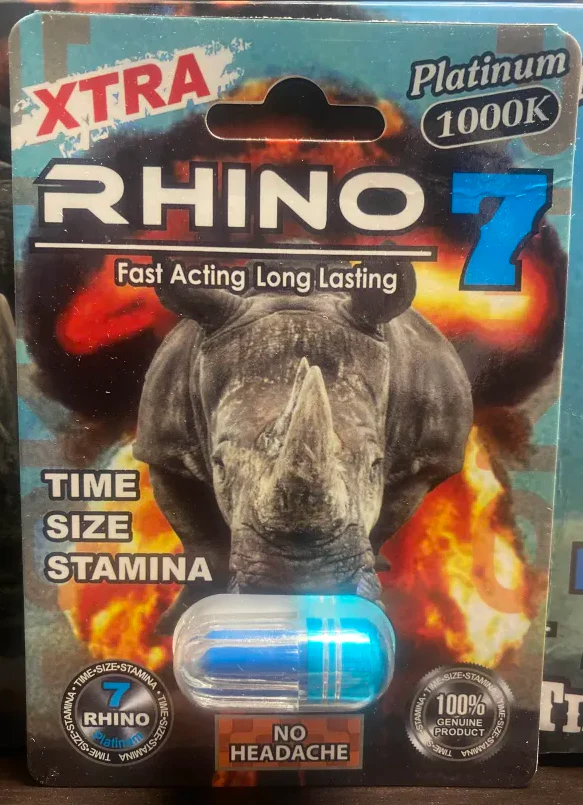 Rh1n0 7 Xtra Platinum 1000k Male