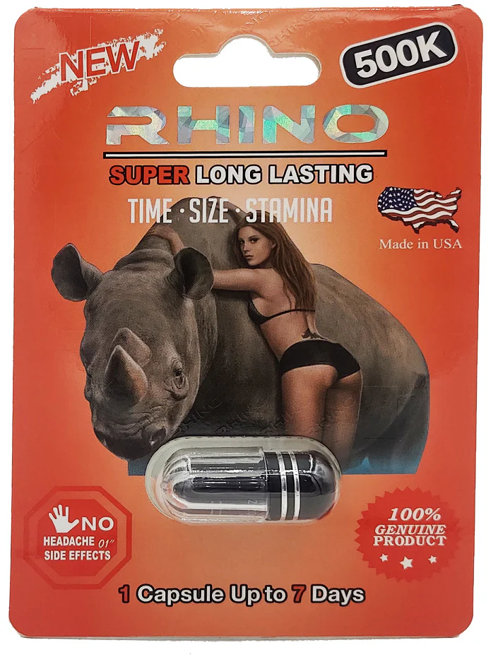 Rh1n0: Super Long Lasting 500k (Red) Male