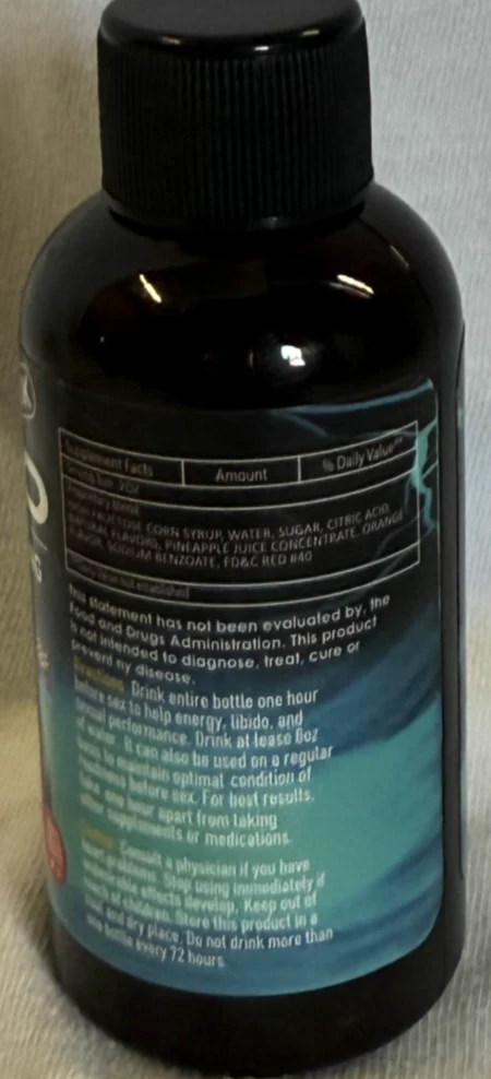 Rh1n0 Super Long Lasting Blue 500k Liquid Shot - Image 2
