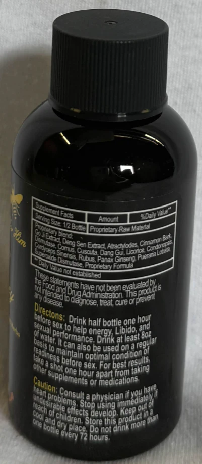 Royal Honey Yellow Male Liquid Shots - Image 2