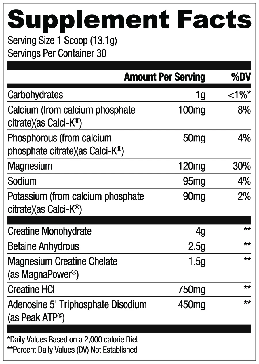 Ryse: Loaded Creatine, 30 Servings - Image 2