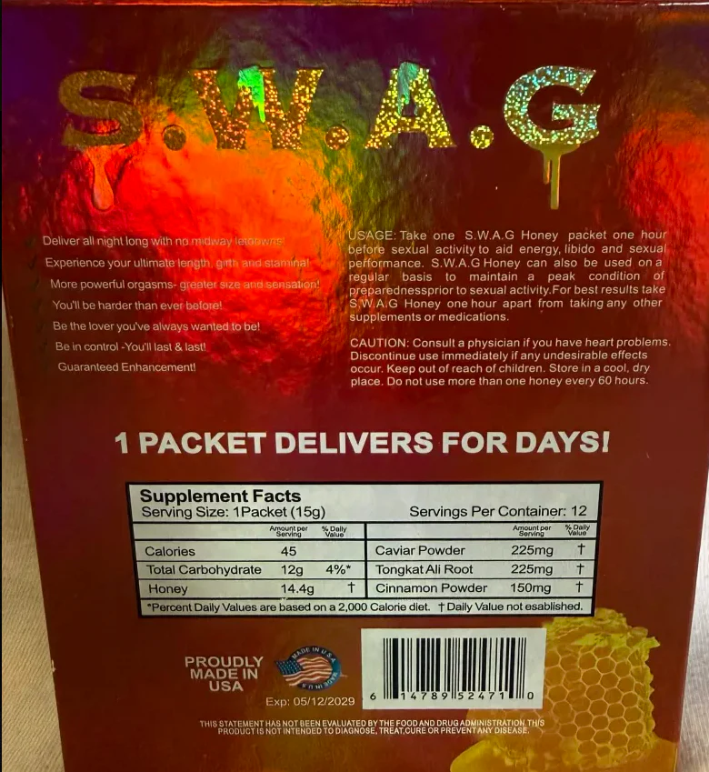 S.W.A.G. Honey, Sex with a Grudge - Image 2