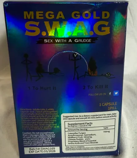 S.W.A.G. Mega Gold Male - Image 2
