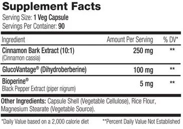SNS: Gluco Vantage XT, 90 Capsules - Image 2