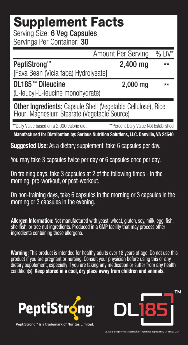 SNS: Pepti-Bolic - 180 Capsules - Image 2