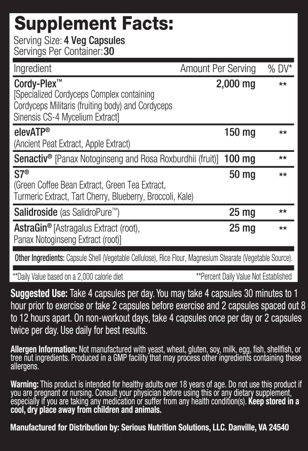 SNS: ReVO2 - 120 Capsules - Image 2