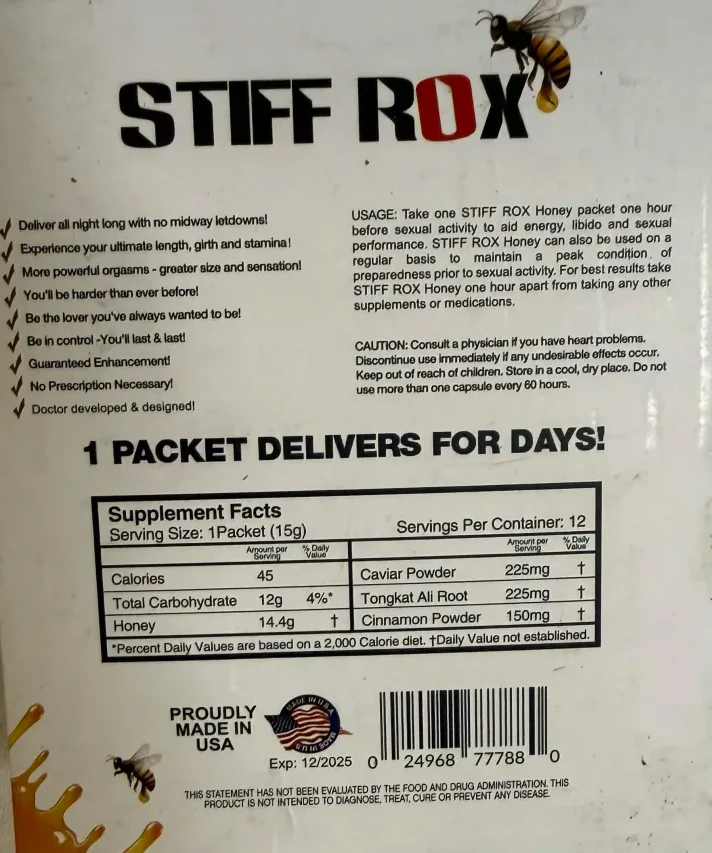 Stiff Roxx White Honey, Male - Image 2