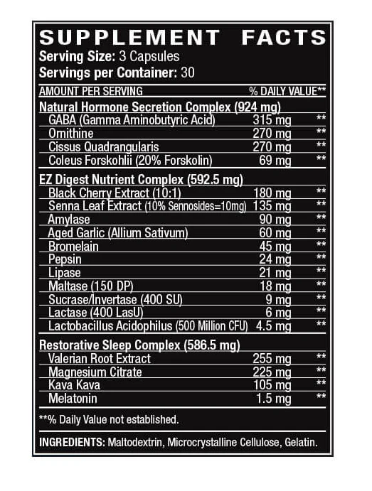 Titan Nutrition: Reststor, 90 Capsules - Image 2