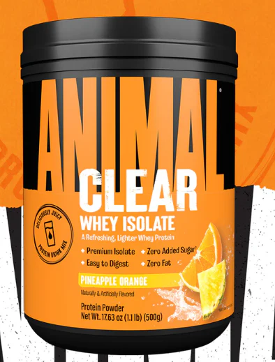 Universal: Animal Clear Whey Isolate - 20 Servings - Image 2