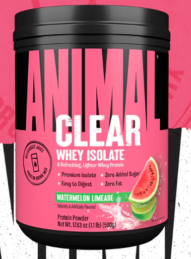 Universal: Animal Clear Whey Isolate - 20 Servings - Image 3