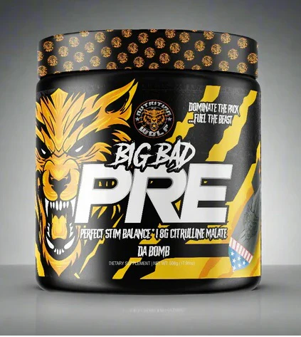 Wolf Nutrition: Big Bad Pre W/FREE Shaker Cup - Image 2