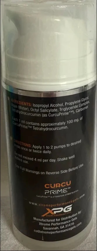 XPG: CurcuPrime, 100ml - Image 2